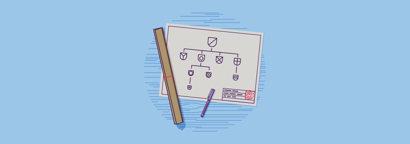 brand architecture illustration